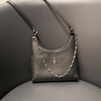 Chrome Heart Leather Bag Fashion Sword