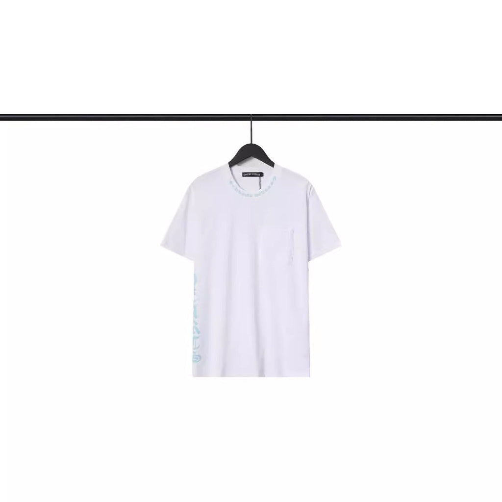 CHH Chrome Heart T Shirts Croix Printed Short Sleeve T-Shirt