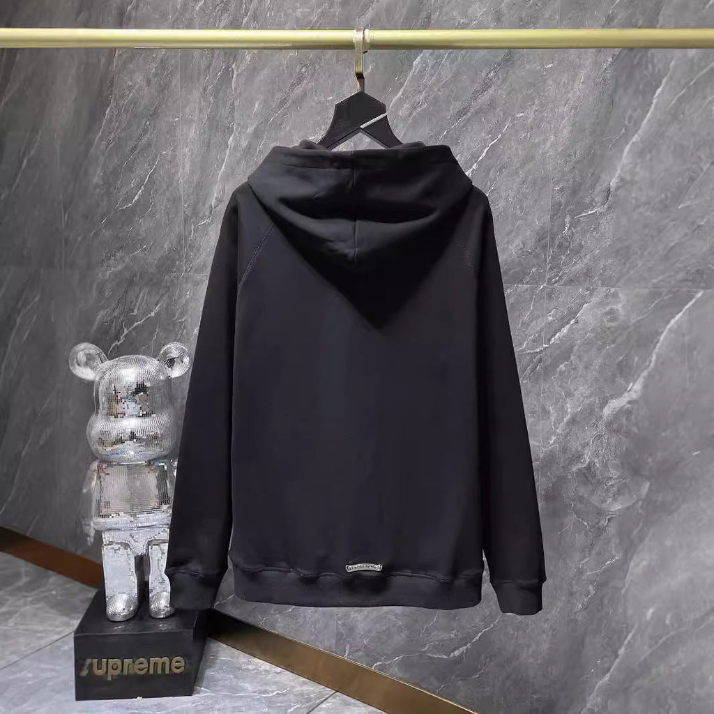 Chrome Heart Hoodie ChromeHearts Cardigan Zip Hooded Sweater Cotton Hoodie