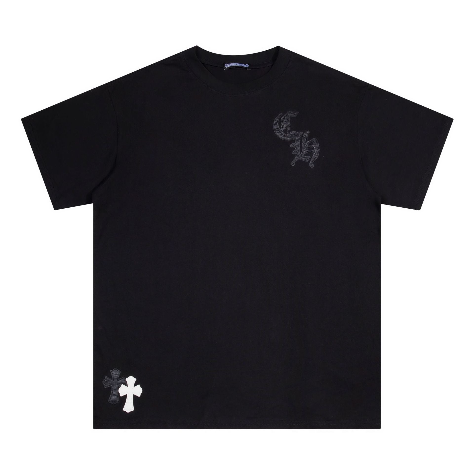 CHH Chrome Heart T Shirts Croix Printed Short Sleeve T-Shirt Loose