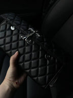 Chrome Heart Leather Bag Vintage Diamond-encrusted Shoulder Crossbody Bag