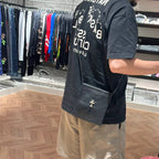 Chrome Heart Leather Bag Women's Bag Fashion Premium Sense