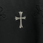 CHH Chrome Heart T Shirts Cross Cotton Casual T-Shirt Couple Short Sleeve