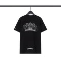 CHH Chrome Heart T Shirts Sanskrit Color Printing Loose Casual Crew Neck Short Sleeve T-Shirt