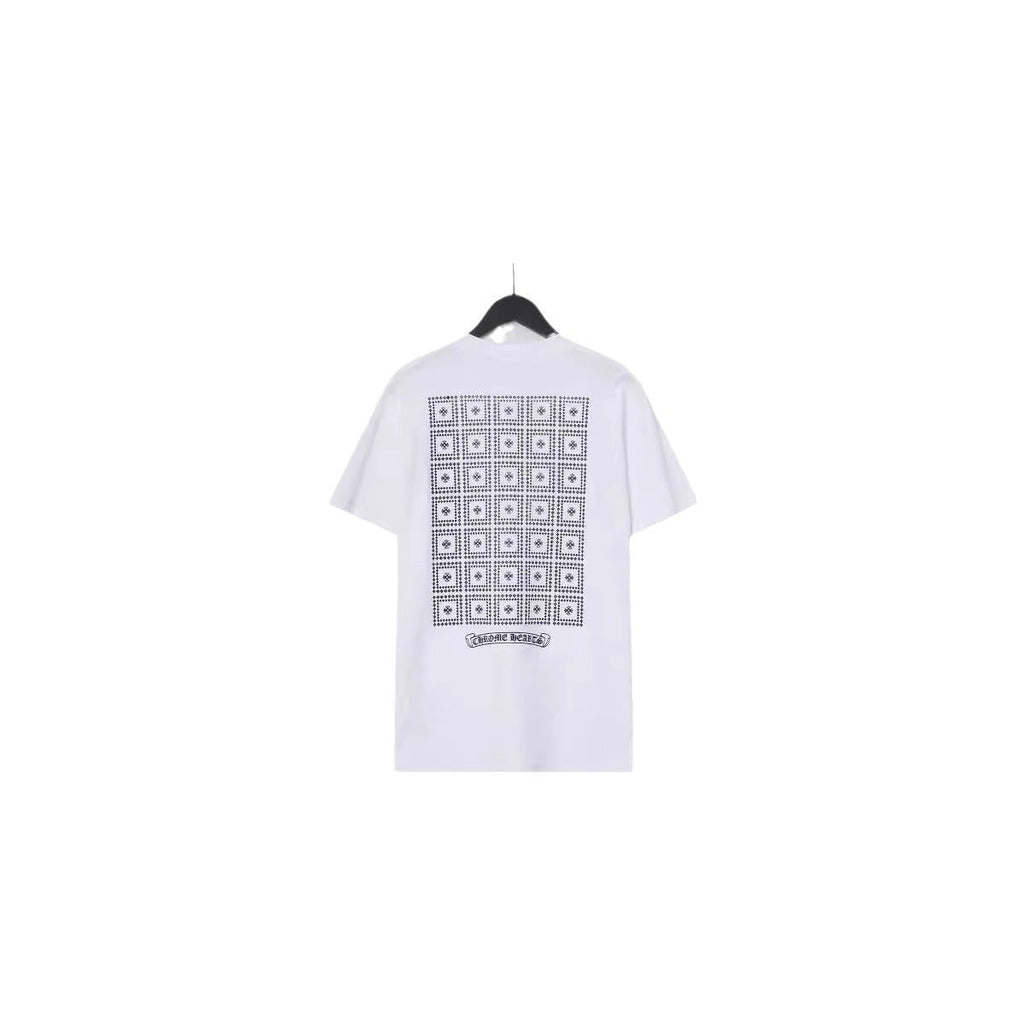 CHH Chrome Heart T Shirts Chromes Matty Printed Short Sleeve Casual T-Shirt