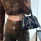 Chrome Heart Leather Bag