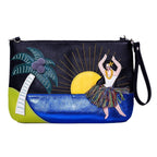 Chrome Heart Leather Bag Shoulder Crossbody Chain Bag