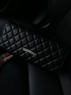 Chrome Heart Leather Bag Vintage Diamond-encrusted Shoulder Crossbody Bag