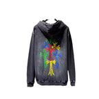 Chrome Heart Hoodie Autumn/Winter Colored Cross Hooded Pullover Sweater