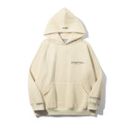 FW21 Reflective Font Hoodie / Pants / Set - Beige