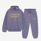 FW24 Fraternity Hoodie / Pants / Set - Purple