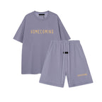 Homecoming T-Shirt / Shorts / Set - Purple