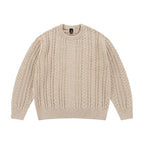 "Jazz" cable knit beige